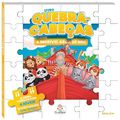 LIVRO QUEBRA-CABEÇA GRANDE: Animais da Fazenda